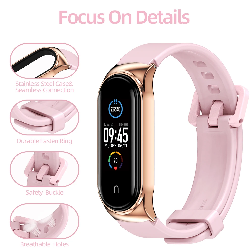 Ремешок для xiaomi mi band 9 10 - Фотография_3