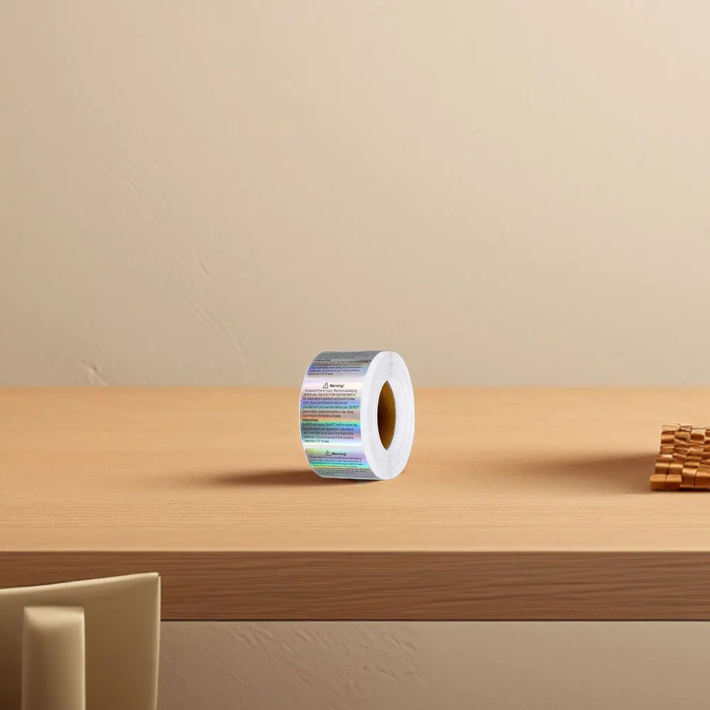 Предупреждающие наклейки для плавления воска