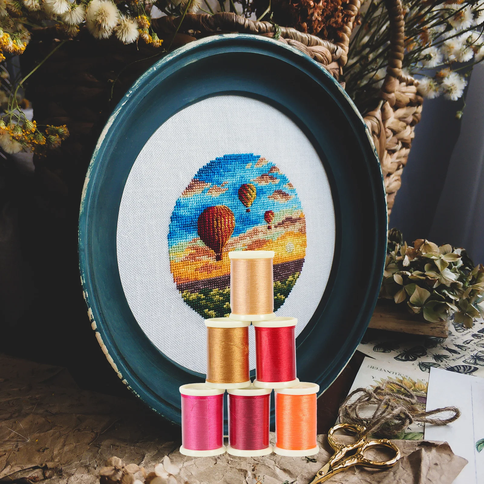 40-рулонная нить для вышивания - Фотография_4