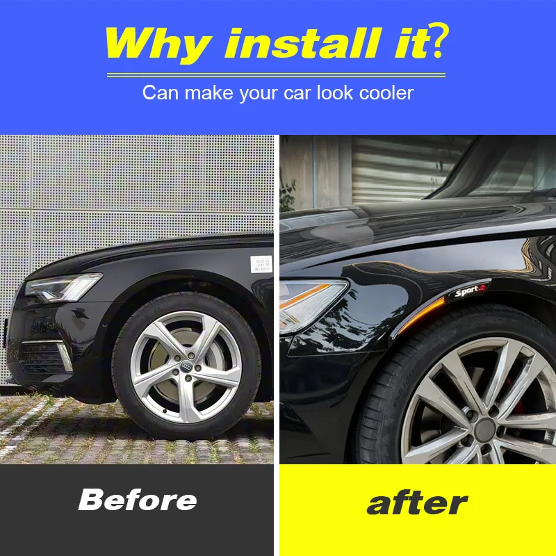 Универсальный автомобильный указатель поворота на крыле - Фотография_2