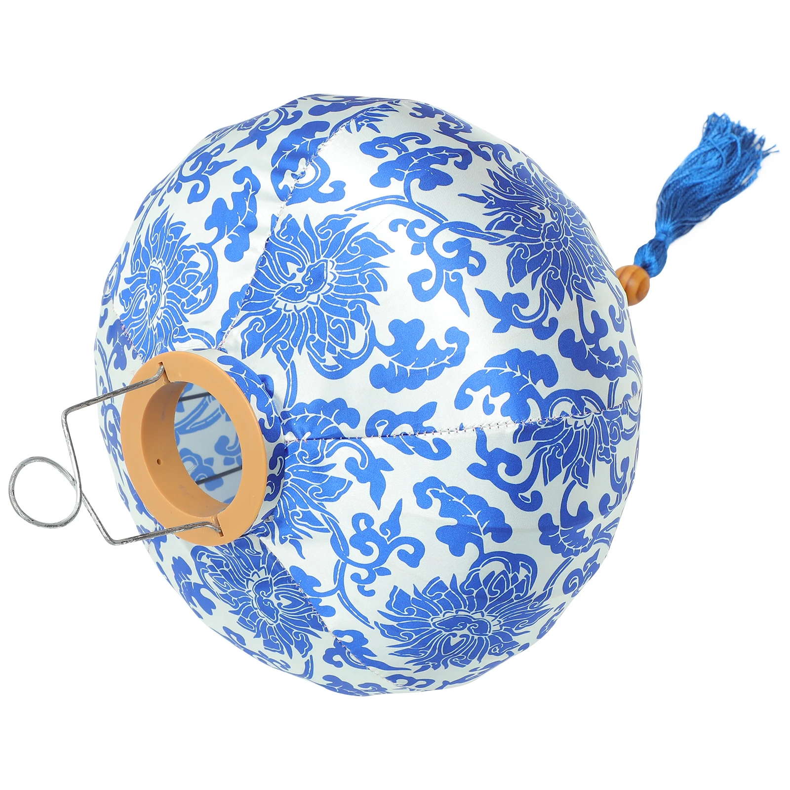 Синие и белые фарфоровые фонарики - Фотография_3