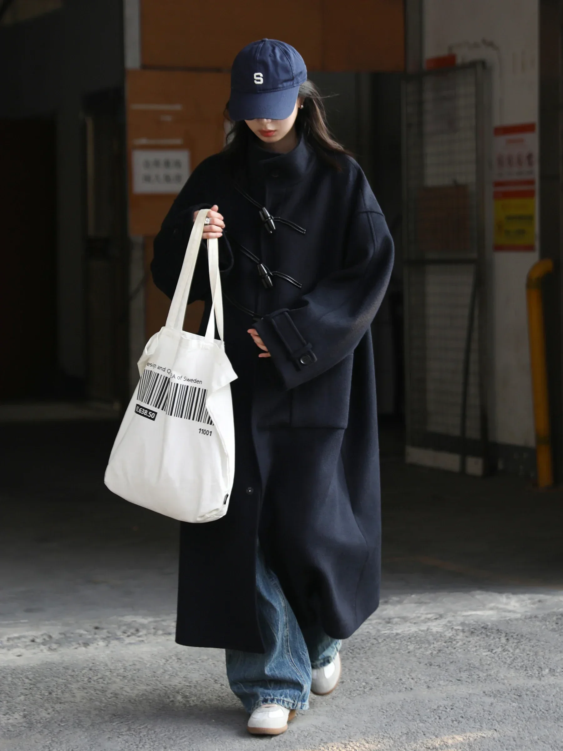 Chic ven женские длинные шерстяные - Фотография_2