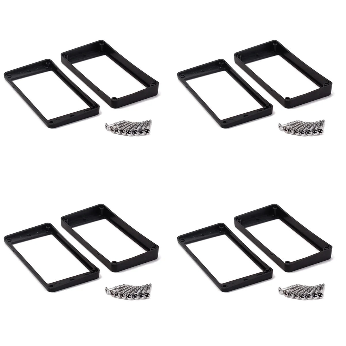 Черные изогнутые звукосниматели