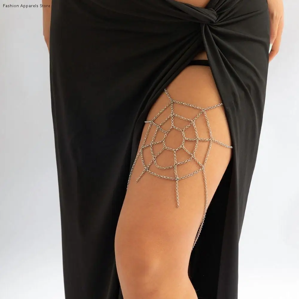 Винтажная сексуальная цепочка для тела с паутиной