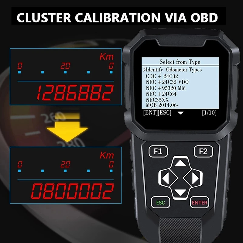 Сканер obdprog mt401 для коррекции кластера - Фотография_3