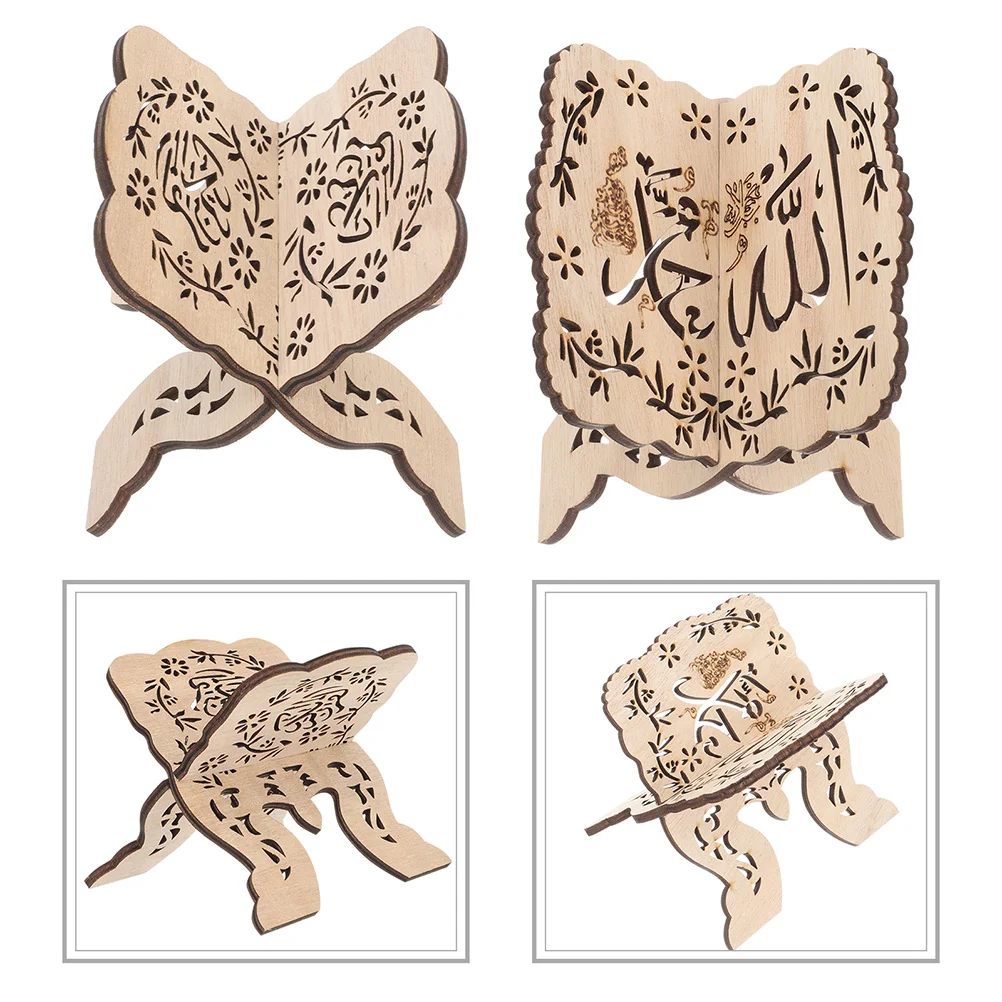 Держатель для книг деревянная подставка - Фотография_3