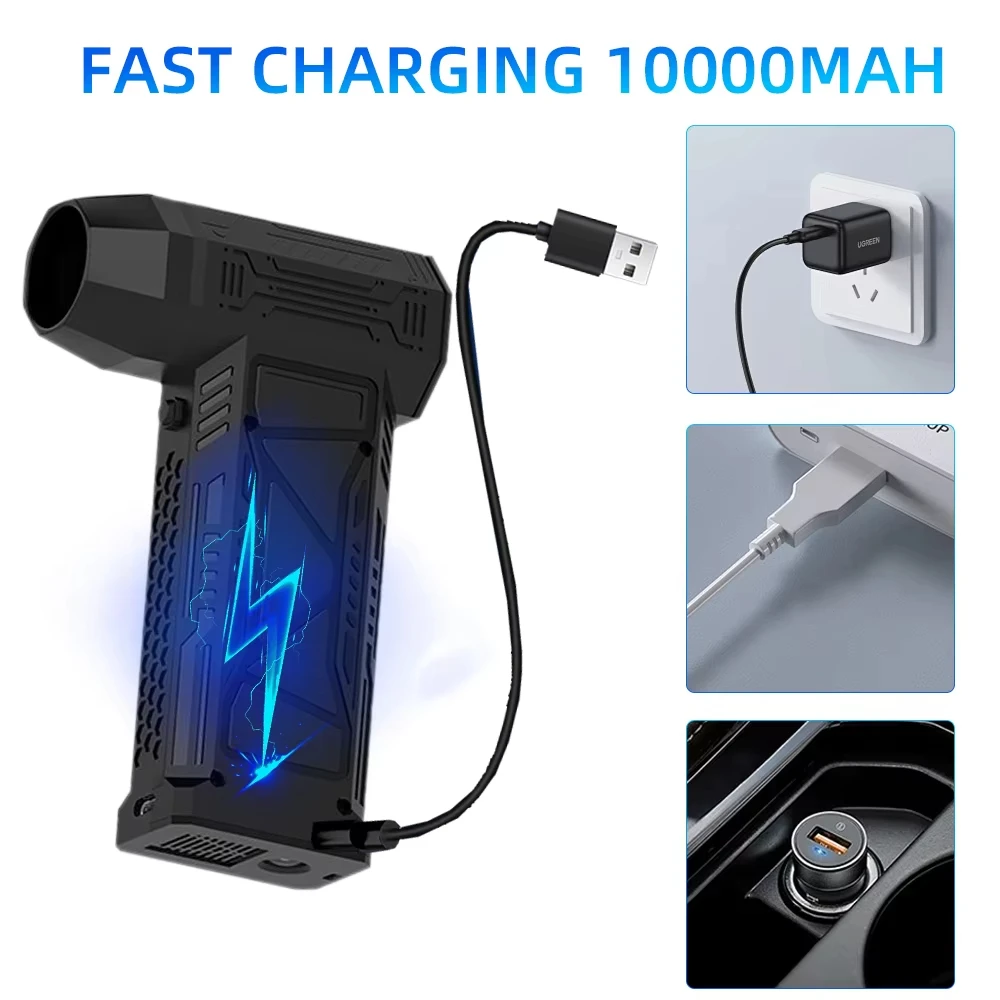 210000 rpm 300 г тяговый автомобильный электрический воздушный пылесос - Фотография_2