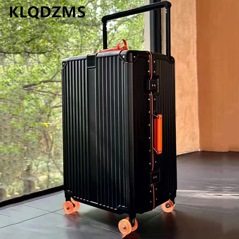 Klqdzms высококачественный чемодан из абс-пластика + пк - Фотография_5