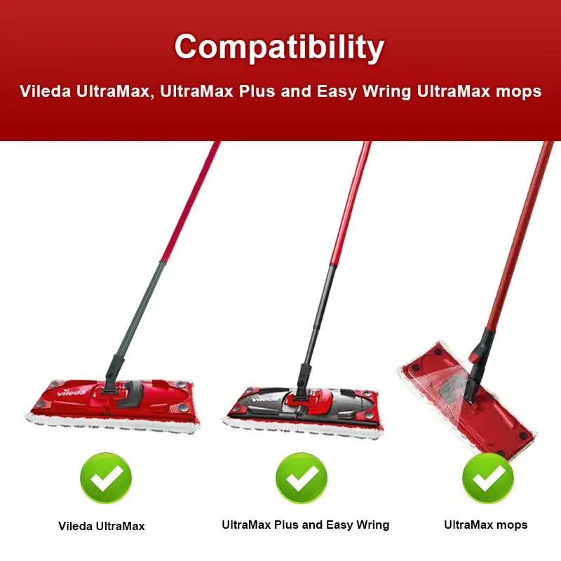 Vileda ultra max подушечки для швабры из микрофибры - Фотография_5