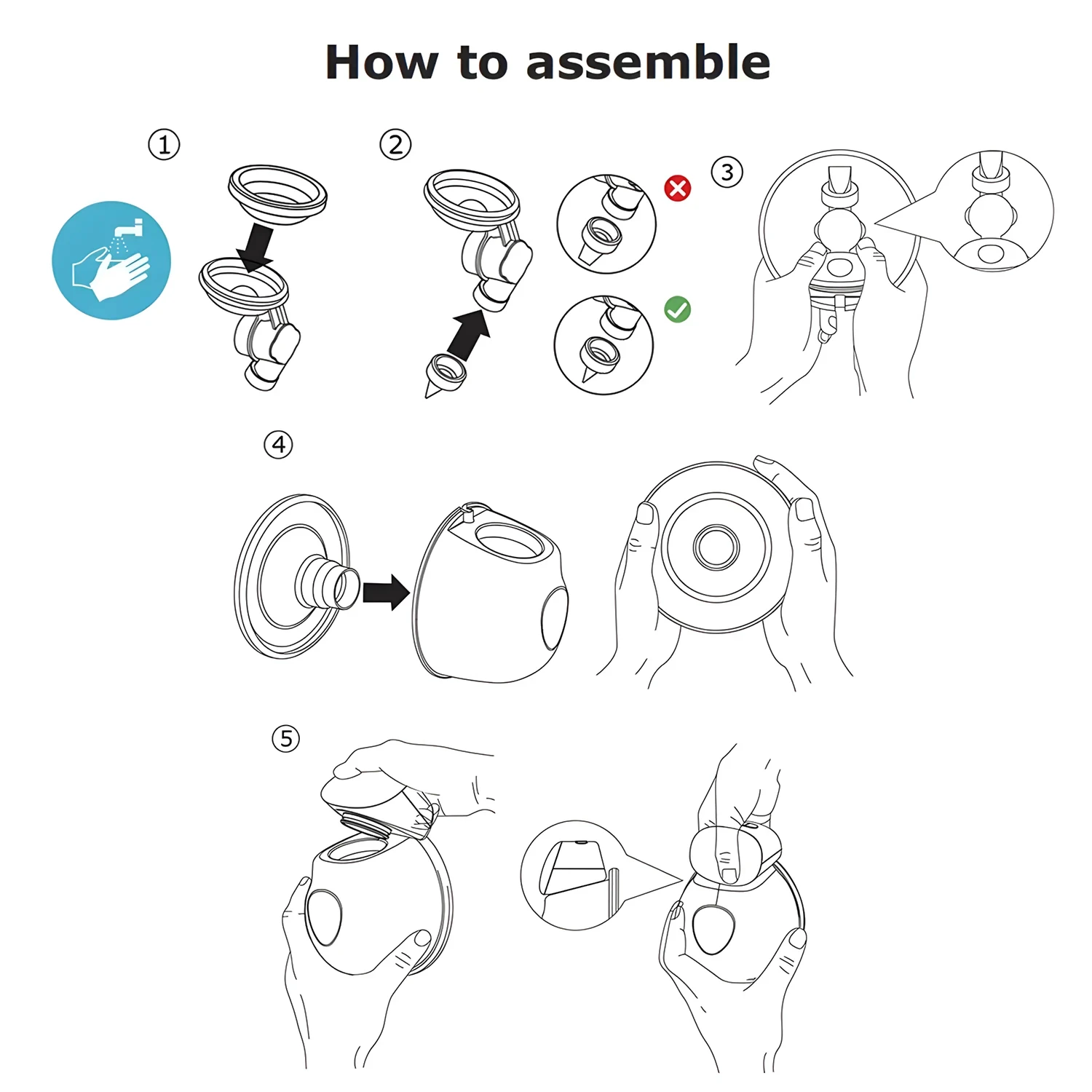 New wearable breast pump electric - Фотография_6