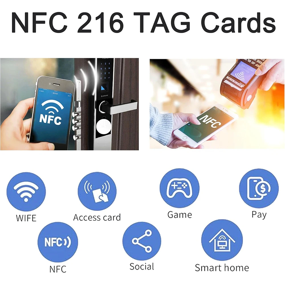 Nfc-метка ntag216 nfc-наклейка чип ntag216 - Фотография_3