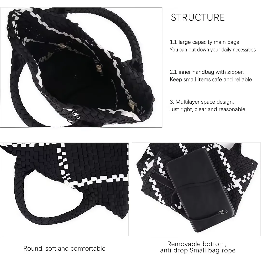 Лидер продаж, новая неопреновая тканая сумка - Фотография_5