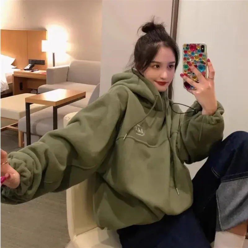 Arazooyi осенне-зимняя толстовка с капюшоном - Фотография_4