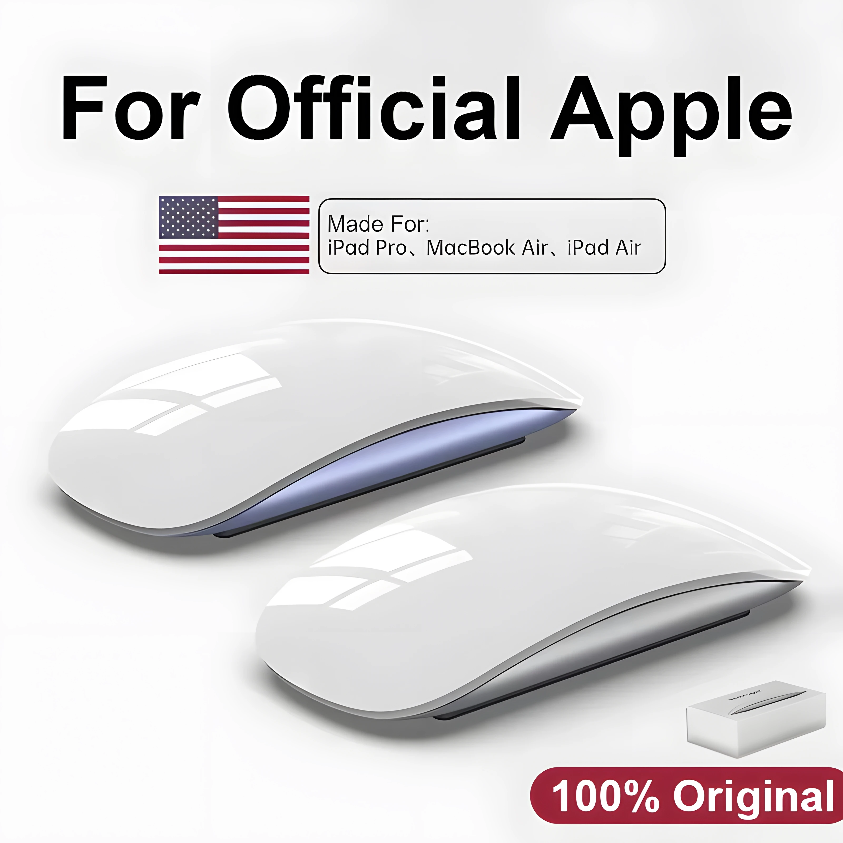 Оригинальная официальная беспроводная мышь apple magic bluetooth 5