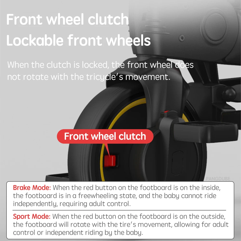 Складная детская коляска pangdube - Фотография_4