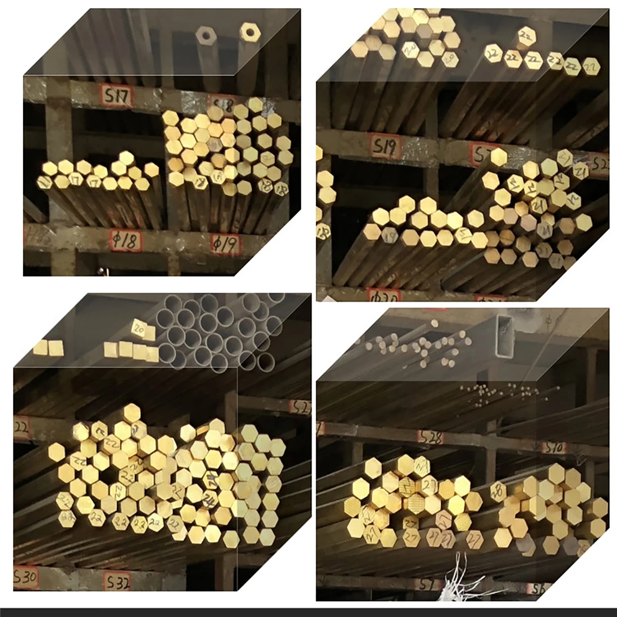 Латунный шестиугольный стержень - Фотография_6