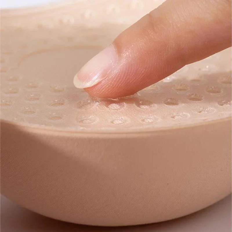 Утолщенный сексуальный женский дышащий клейкий бюстгальтер 5 см - Фотография_4