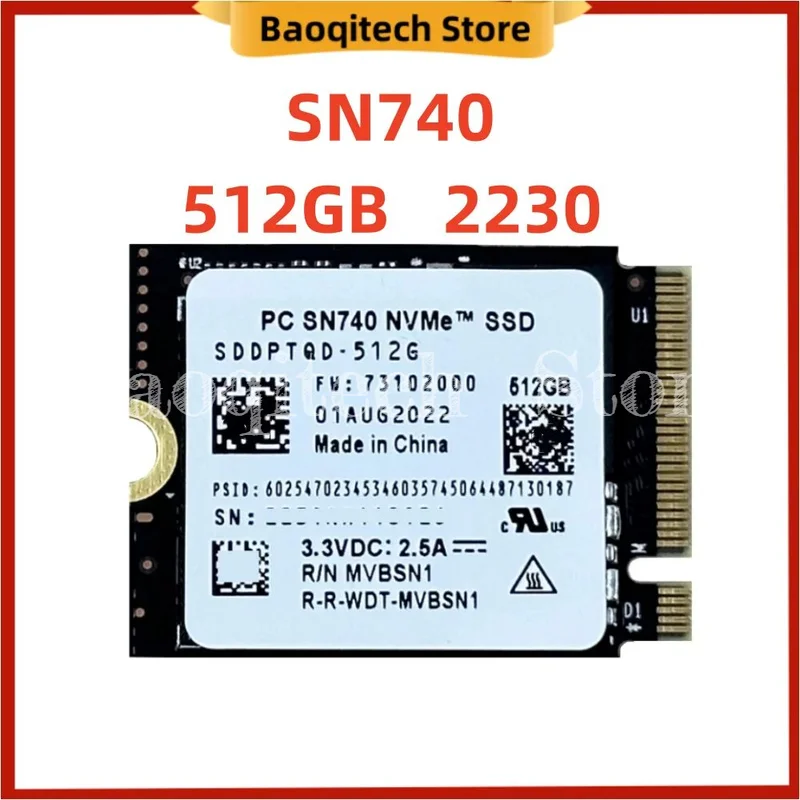 Sn740 2 тб 1 тб 512 гб 2256 гб ssd m - Фотография_2