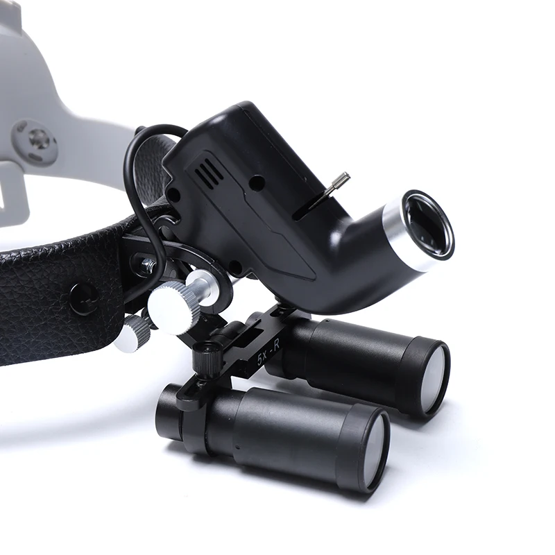 5x стоматологическая лупа с фарой denta 5 вт - Фотография_5