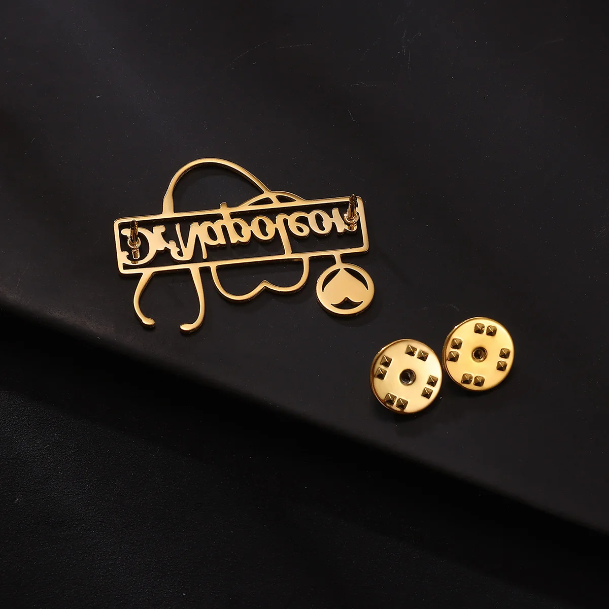 Брошь в виде стетоскопа на заказ - Фотография_6