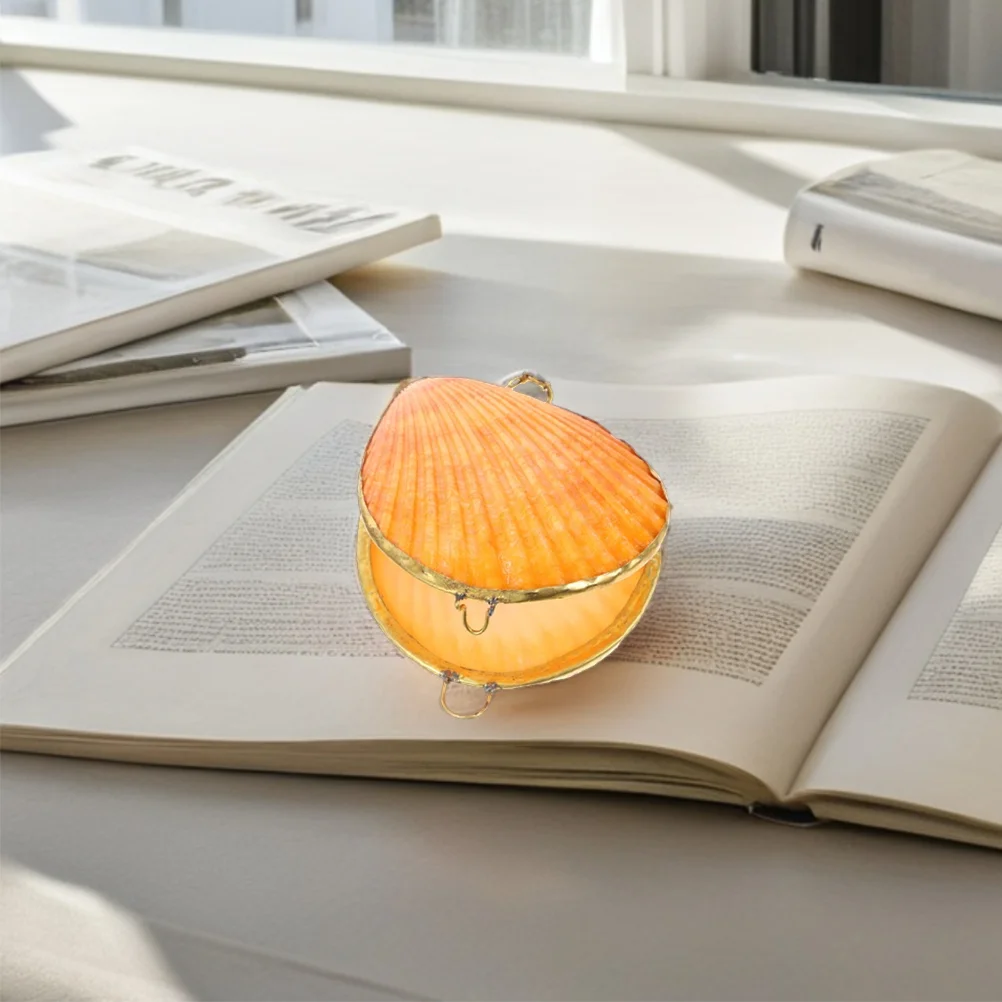 Шкатулка для драгоценностей в виде ракушки - Фотография_4