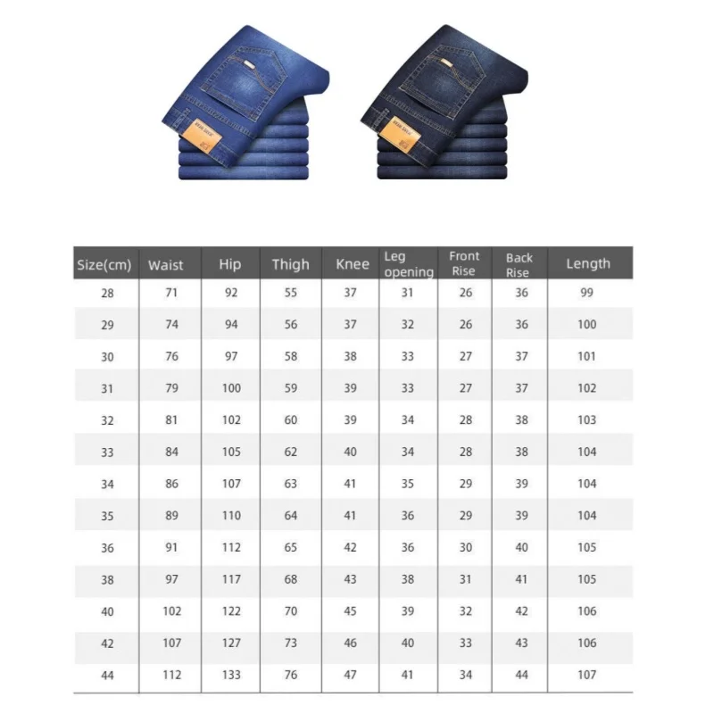 Мужские повседневные джинсы - Фотография_3