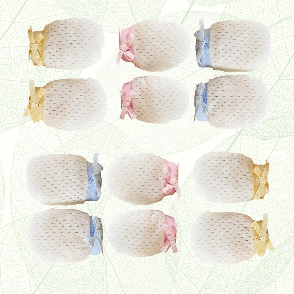 6 пар защитных перчаток от царапин для новорожденных - Фотография_3