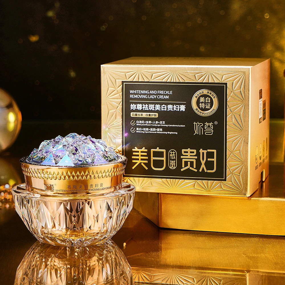 Ganoderma lucidum lady cream cordyceps