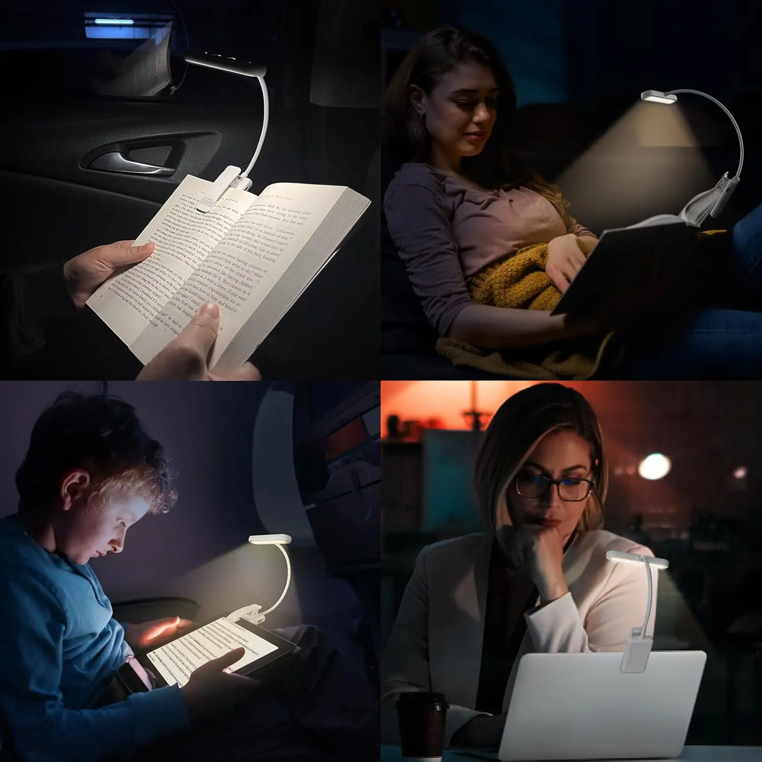 Белый светильник для книг - Фотография_6