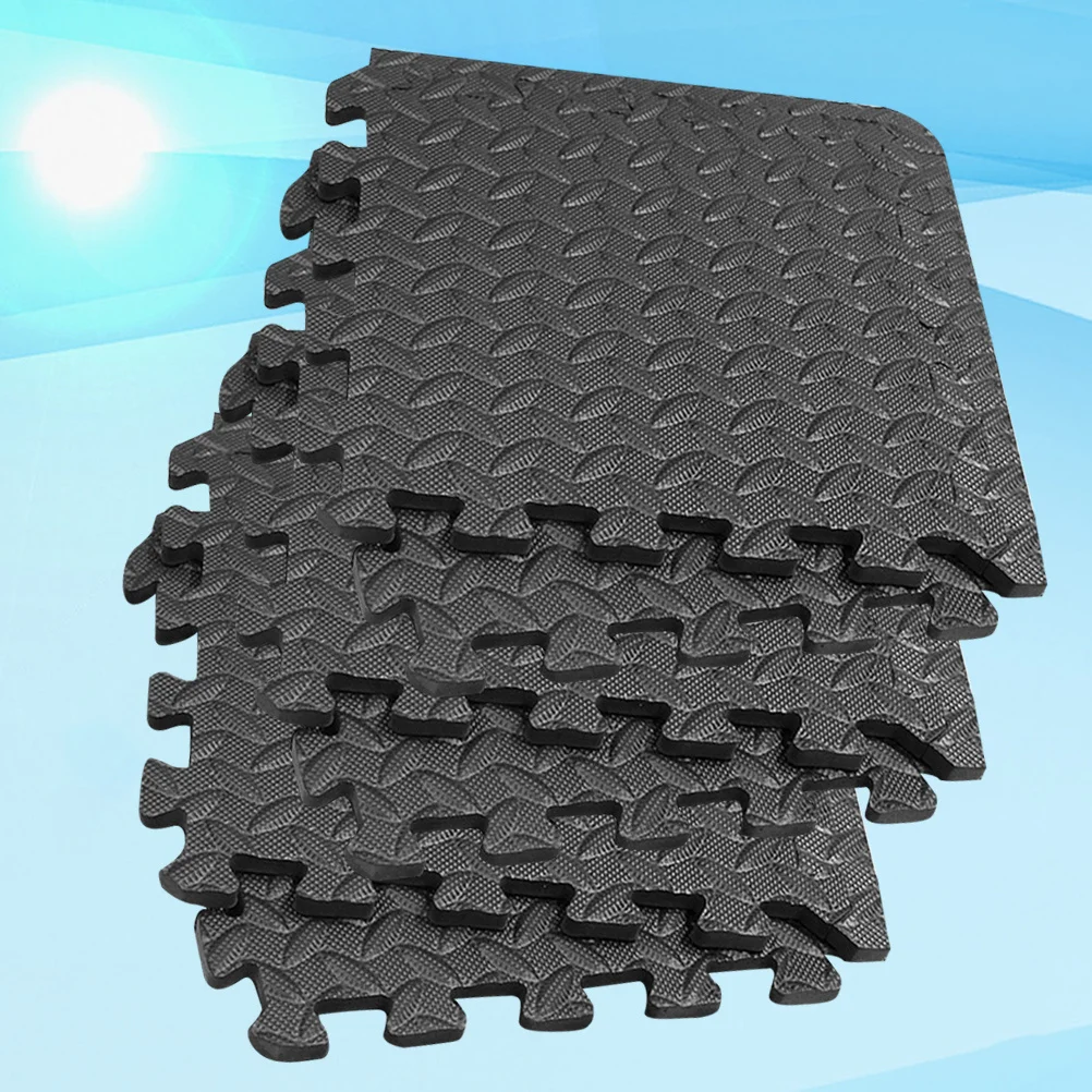 Напольные коврики из листьев eva для тренажерного зала и фитнеса - Фотография_3