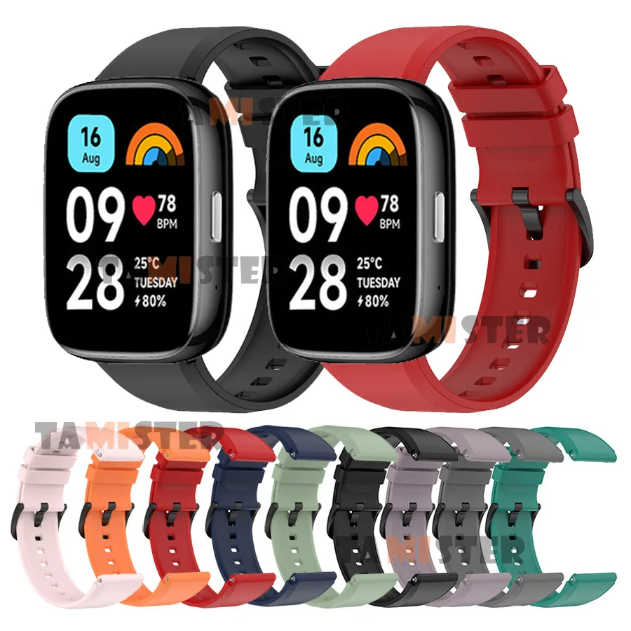 Силиконовый браслет для redmi watch 3
