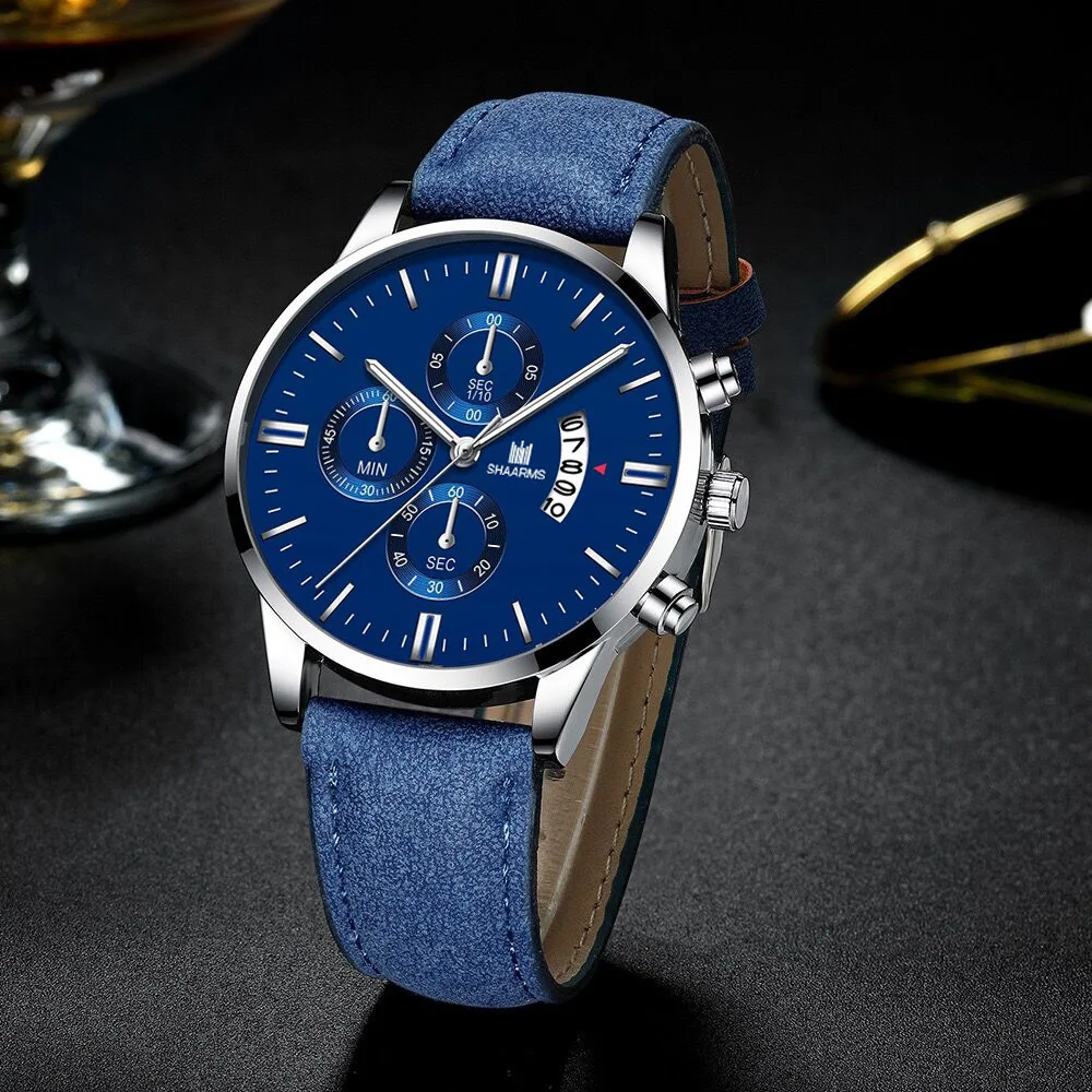 Классические мужские деловые кварцевые часы