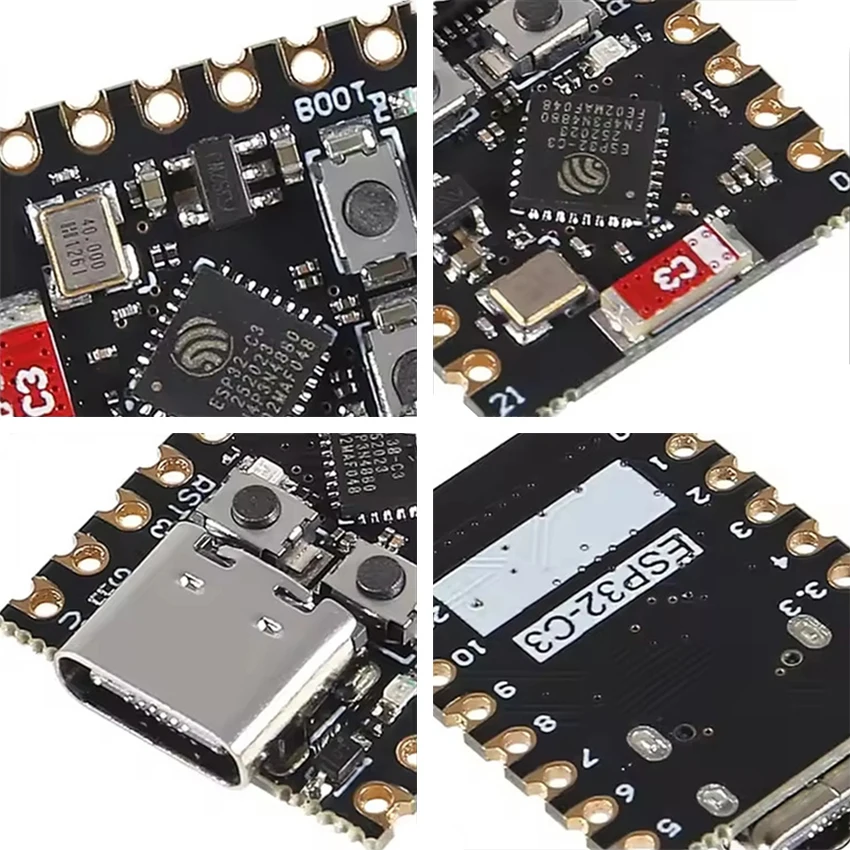 Esp32-c3 макетная плата esp32 supermini - Фотография_4