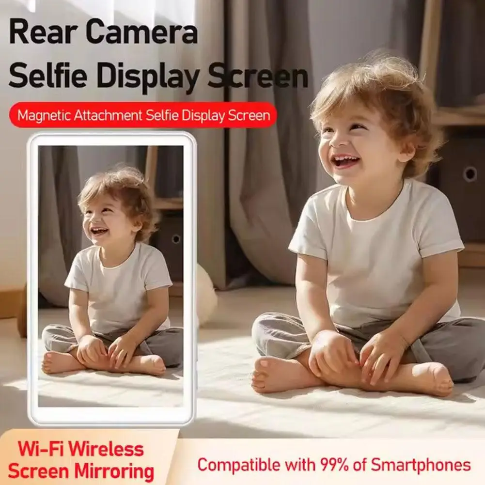 Смартфон, беспроводной магнитный монитор для селфи - Фотография_2