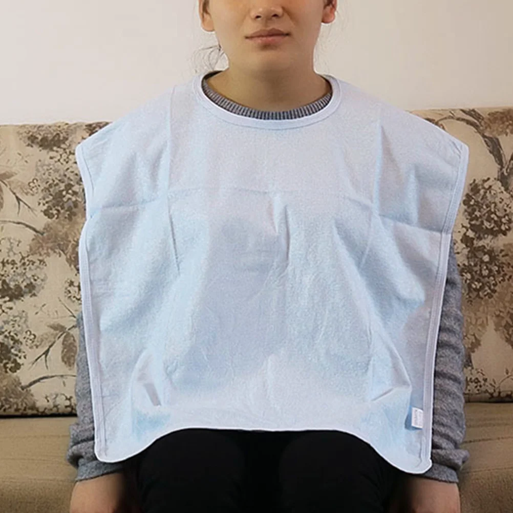 Мягкий удобный нагрудник из бамбукового волокна для взрослых - Фотография_3