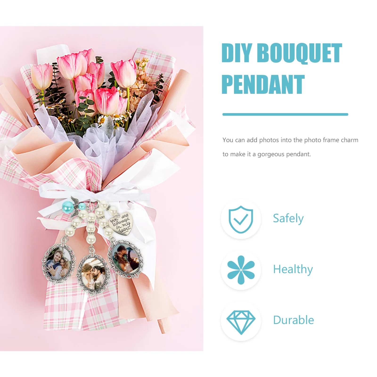 1 компл. жемчужный кулон в форме - Фотография_2