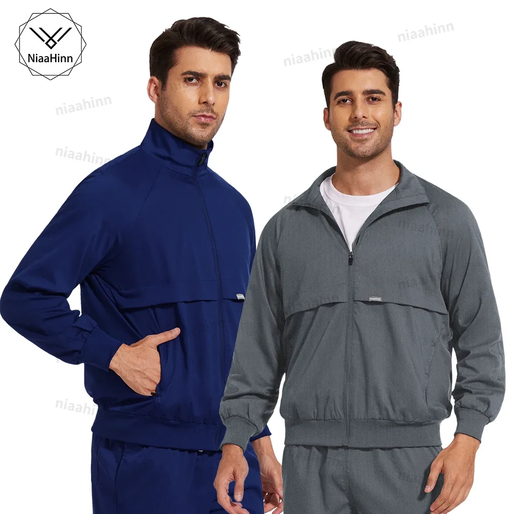 Nurses medical scrub jacket wholesale