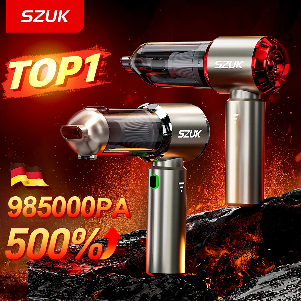 Szuk c012 новый автомобильный пылесос беспроводной пылесос для дома