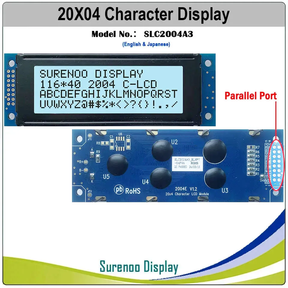 Surenoo 116*40 мм 2*8 контактов - Фотография_4