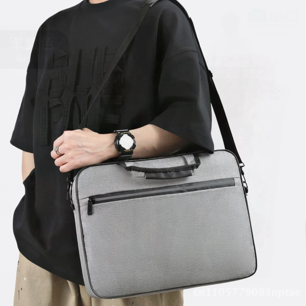 Модный однотонный трансграничный портфель