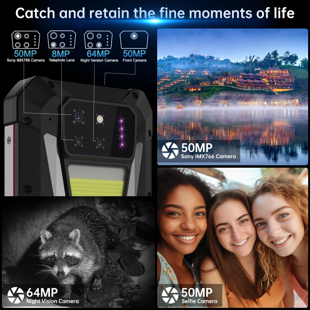 Unihertz shark, прочный смартфон на базе android 5g - Фотография_5