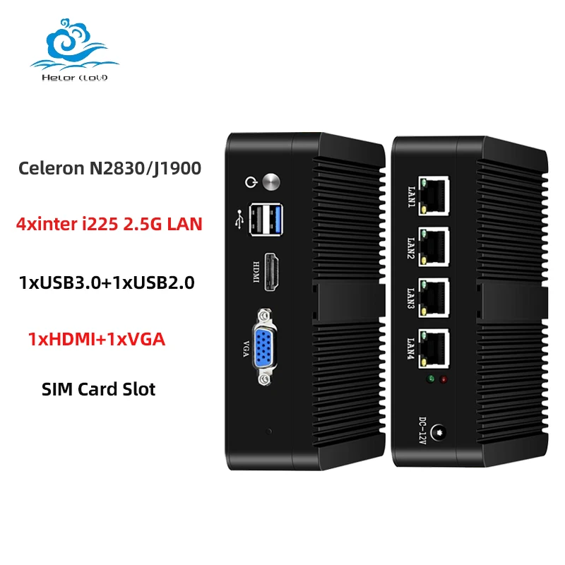 Промышленный мини-пк inter celeron