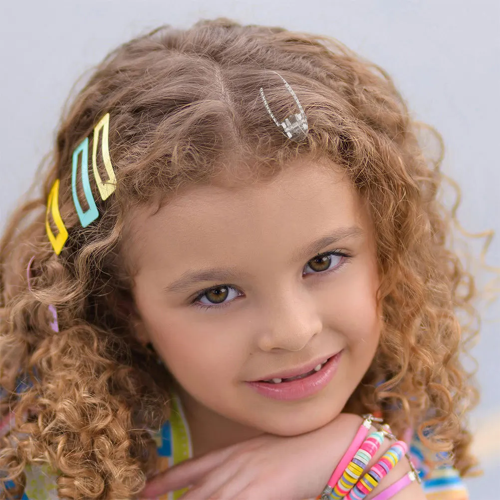 Детские заколки для волос из кожи аллигатора - Фотография_6