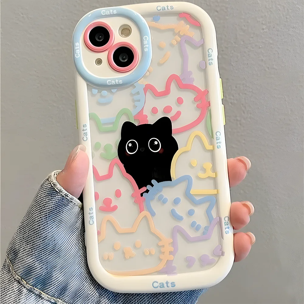 Чехол для телефона cut cat aninal - Фотография_3