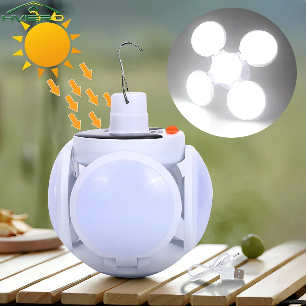 Солнечная светодиодная лампа для сада