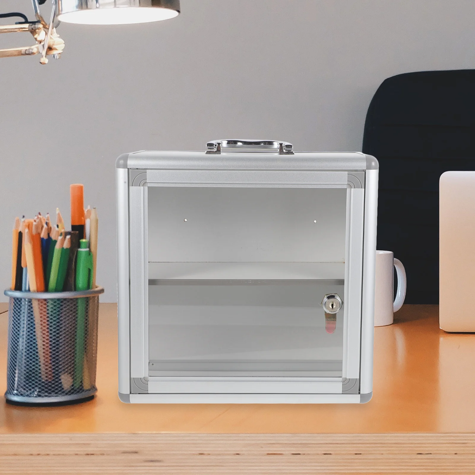 Металлический настенный аптечка большой емкости - Фотография_5