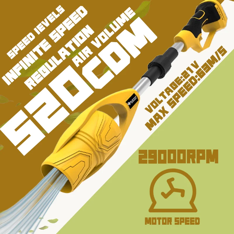 Бесщеточный воздуходувка беспроводная - Фотография_2