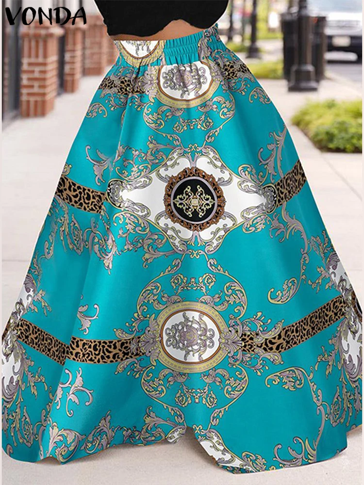 Женские юбки с винтажным принтом