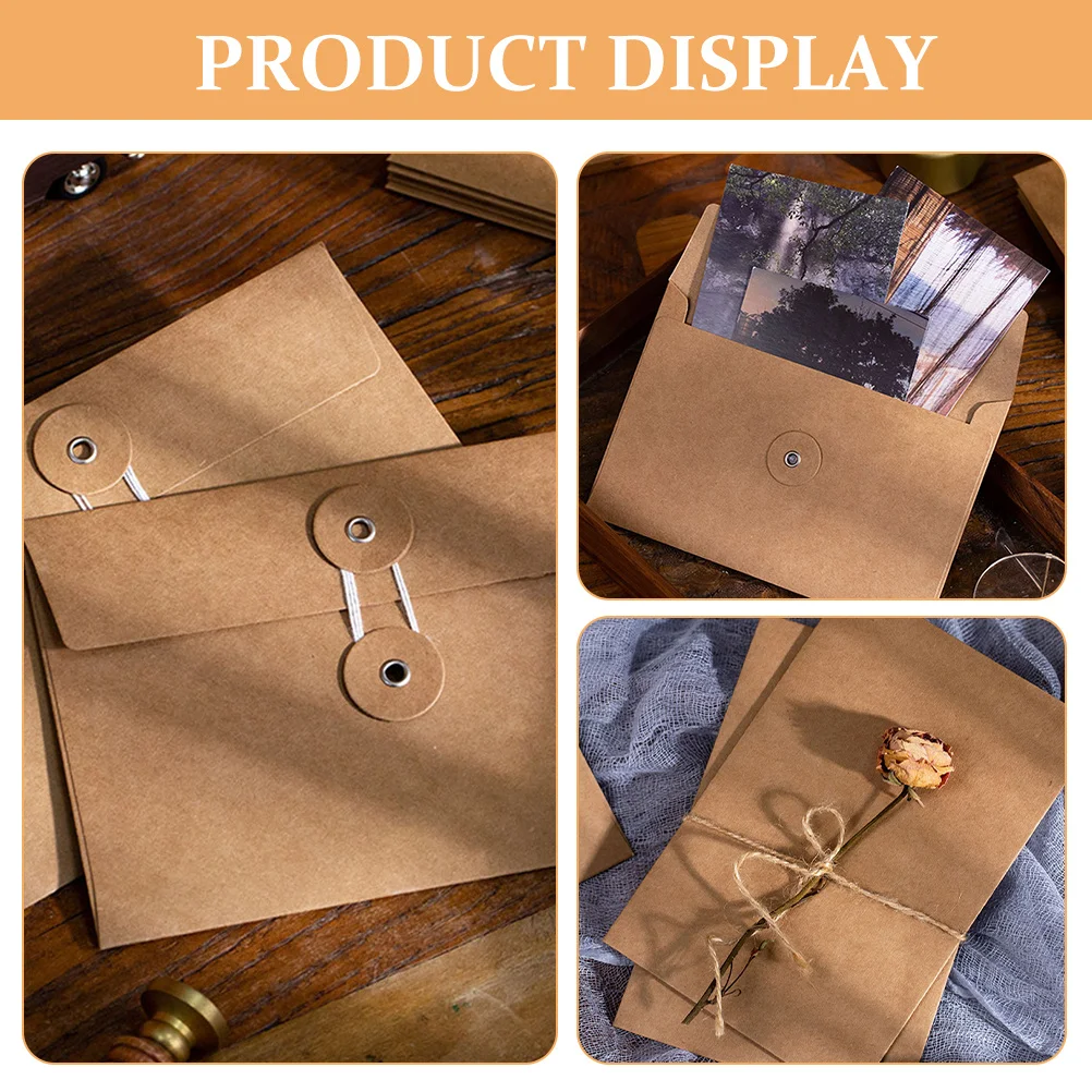 Конверт из крафт-бумаги - Фотография_2