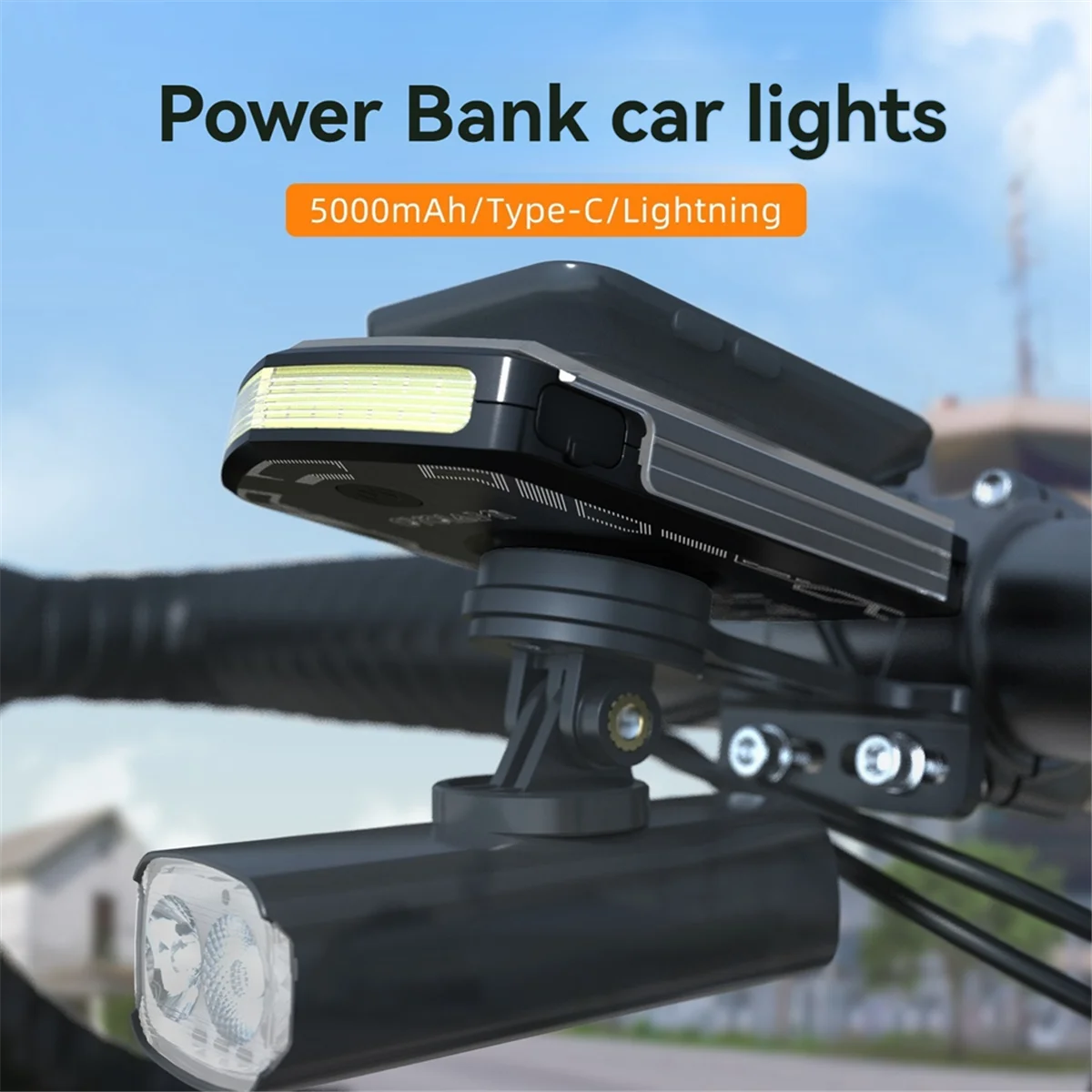 Передний фонарь для велосипеда baau ipx6 - Фотография_4